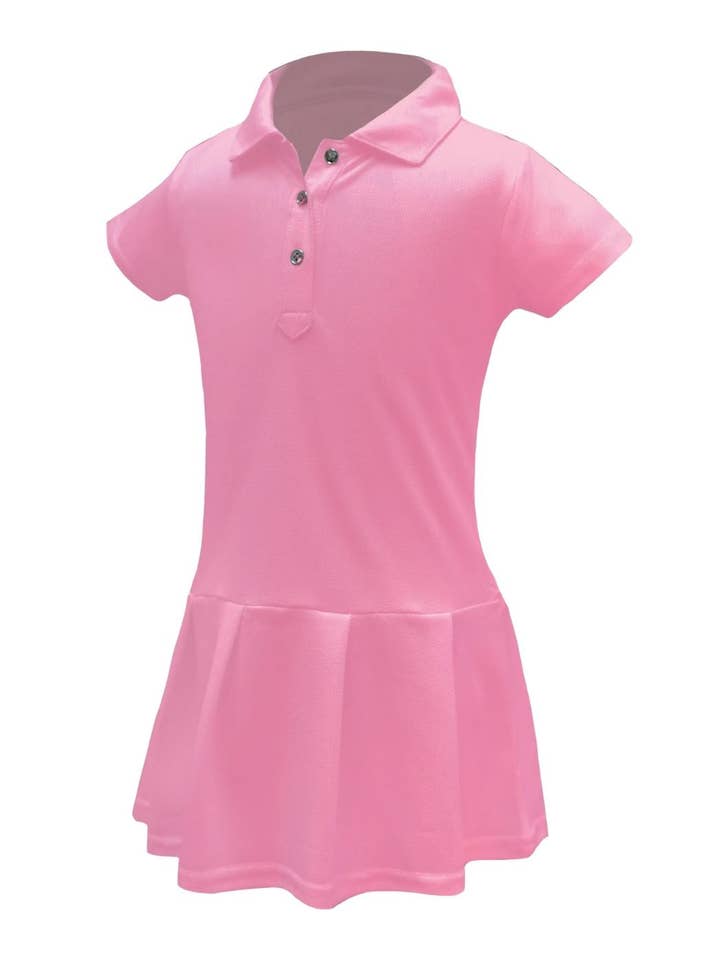 Caroline Toddler Girls' Polo Dress for wholesale by Garb, Inc.