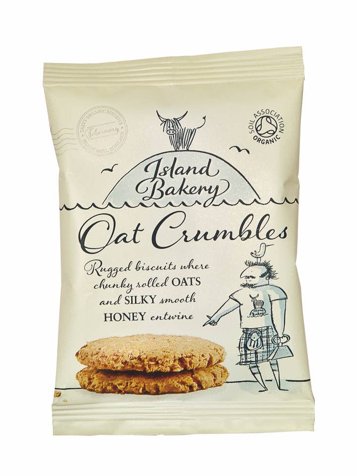 Oat Crumbles 2 pack for wholesale by Island Bakery Organics