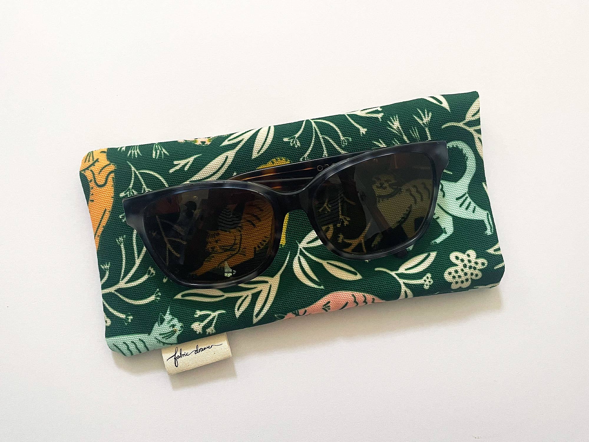 Fabric Drawer - Wholesale Eyewear cases & holders – Women's - Handmade Fabric Sunglasses/Glasses Case - Cats1