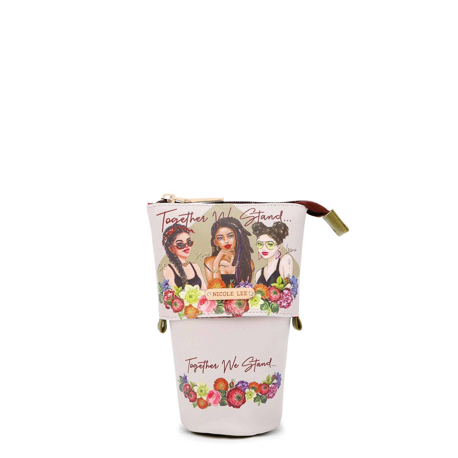 Nicole Lee USA - Wholesale Makeup/Cosmetic Bag - LAYERED MAKEUP BRUSH HOLDER9