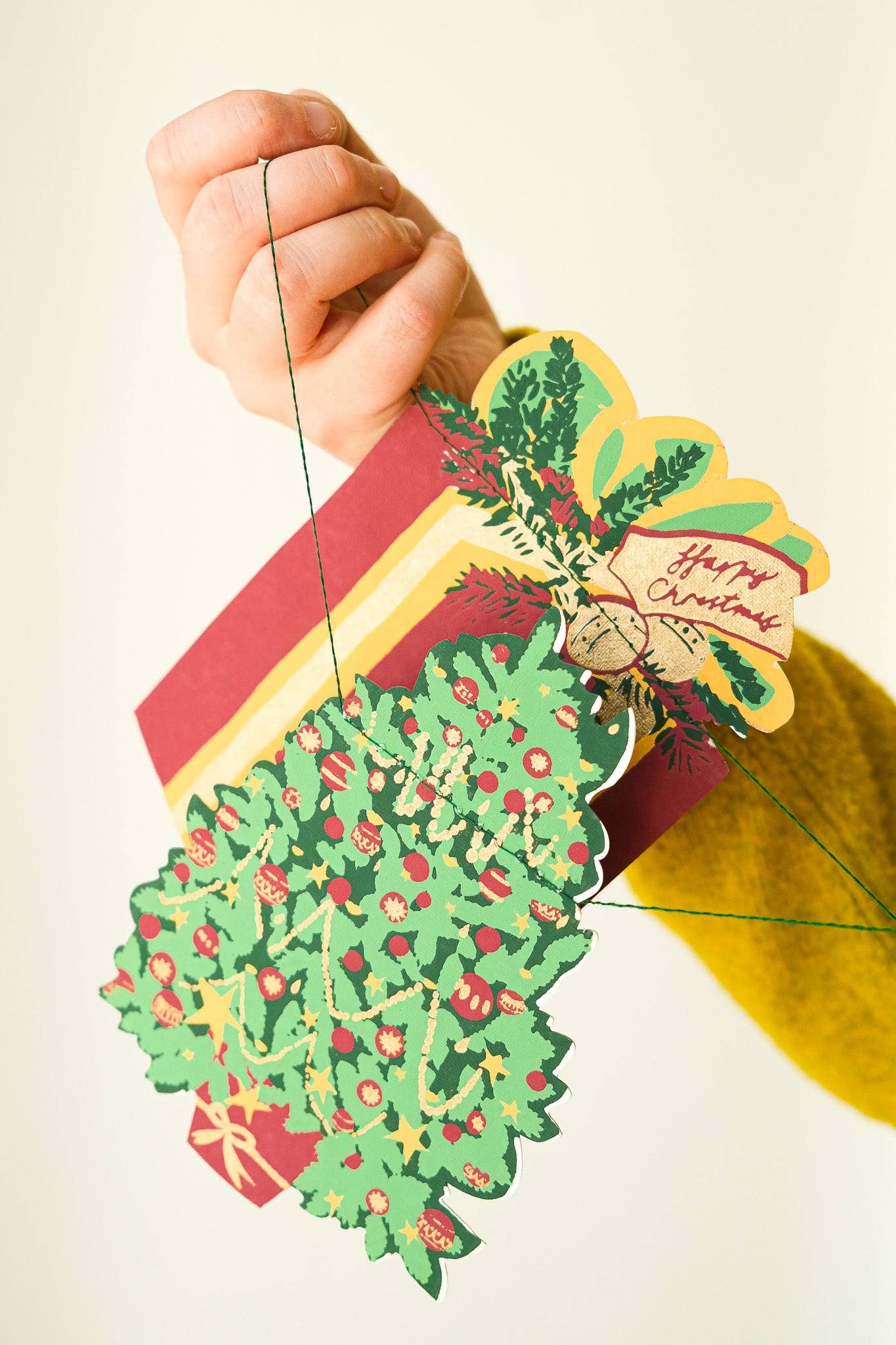 East End Press – wholesale Bunting/garland – Christmas Sewn Garland10
