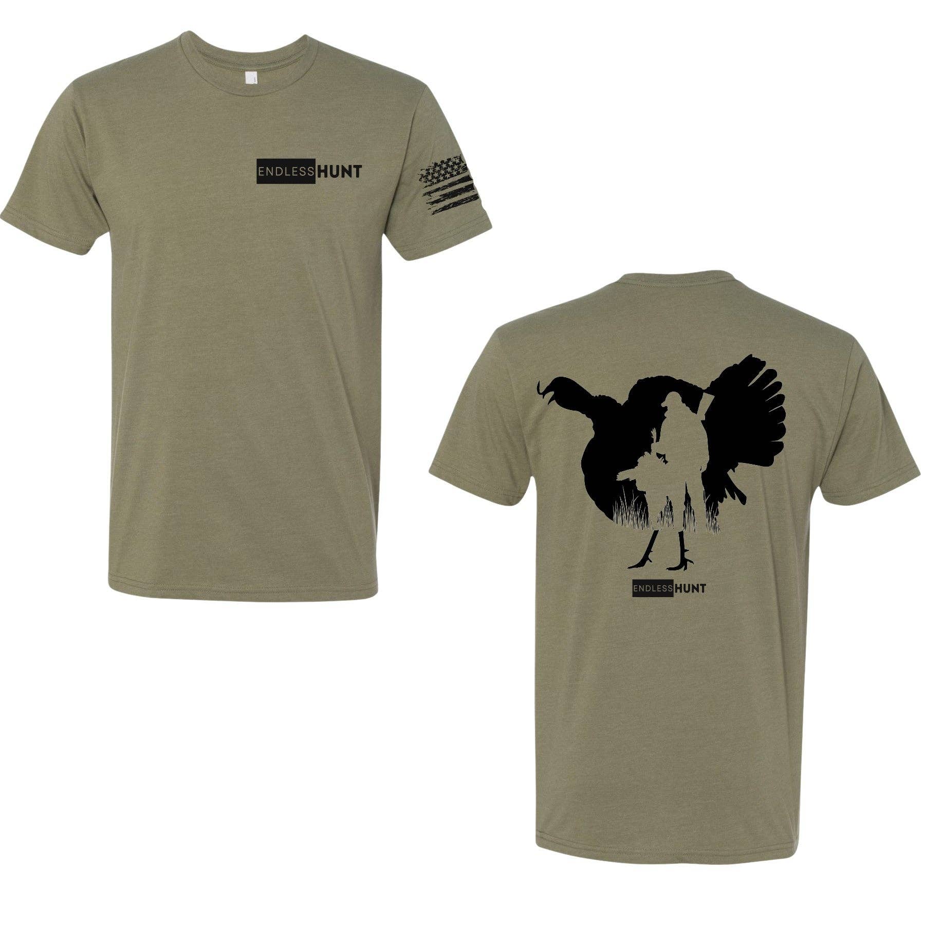 Endless Hunt - Wholesale Screen Printed T-Shirt - Men's - Strutter’s End Tee3