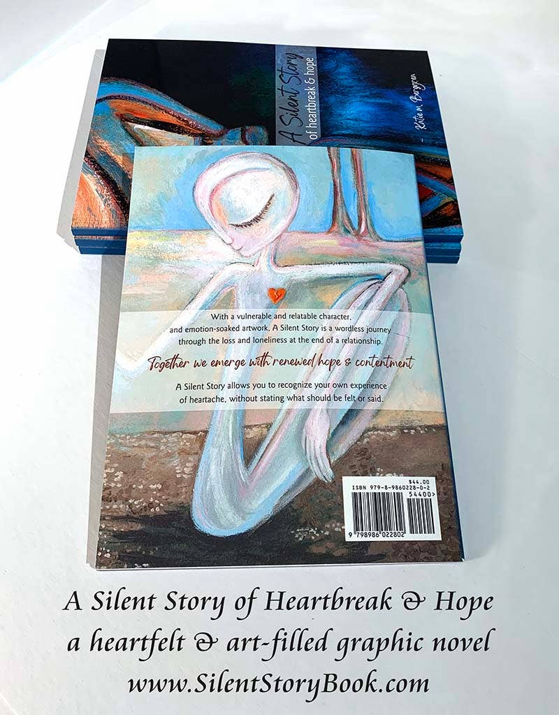 Katie m. Berggren art & design, LLC - Wholesale Graphic Novel - A Silent Story - A Graphic Novel Of Loss, Hope & Friendship1
