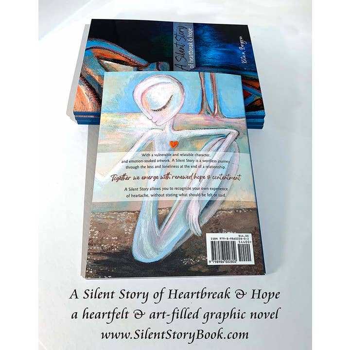 Katie m. Berggren art & design, LLC - Wholesale Graphic Novel - A Silent Story - A Graphic Novel Of Loss, Hope & Friendship1