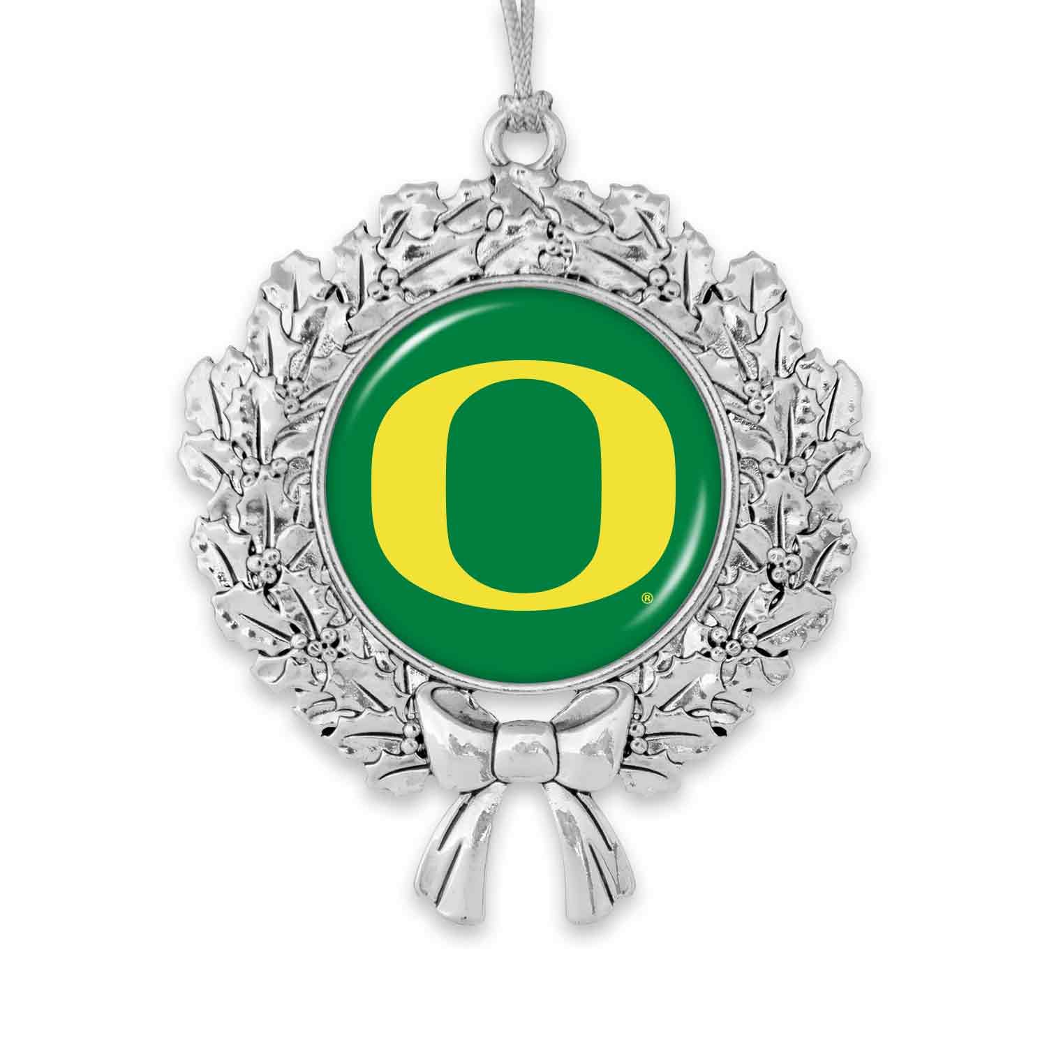 From The Heart - Wholesale Ornament - Oregon Ducks Wreath Ornament0