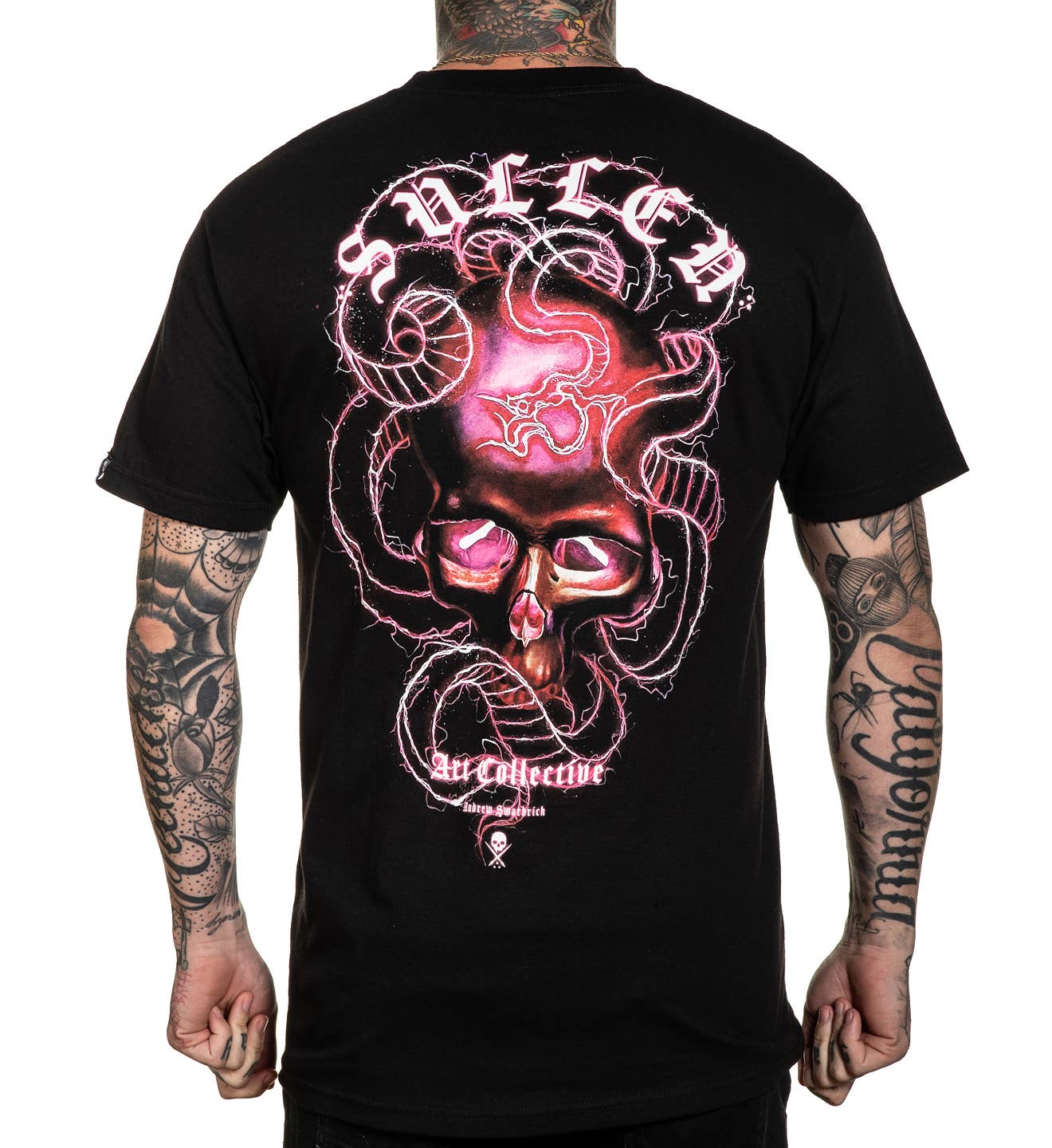 Sullen Clothing - Wholesale Screen Printed T-Shirt - Men's - Swarbrick Electric halloween collection