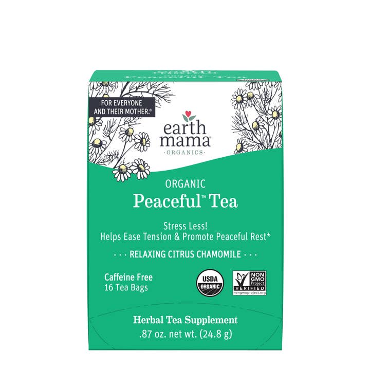 Earth Mama Organics - Wholesale Nursing Tea - Maternity - Organic Peaceful Tea