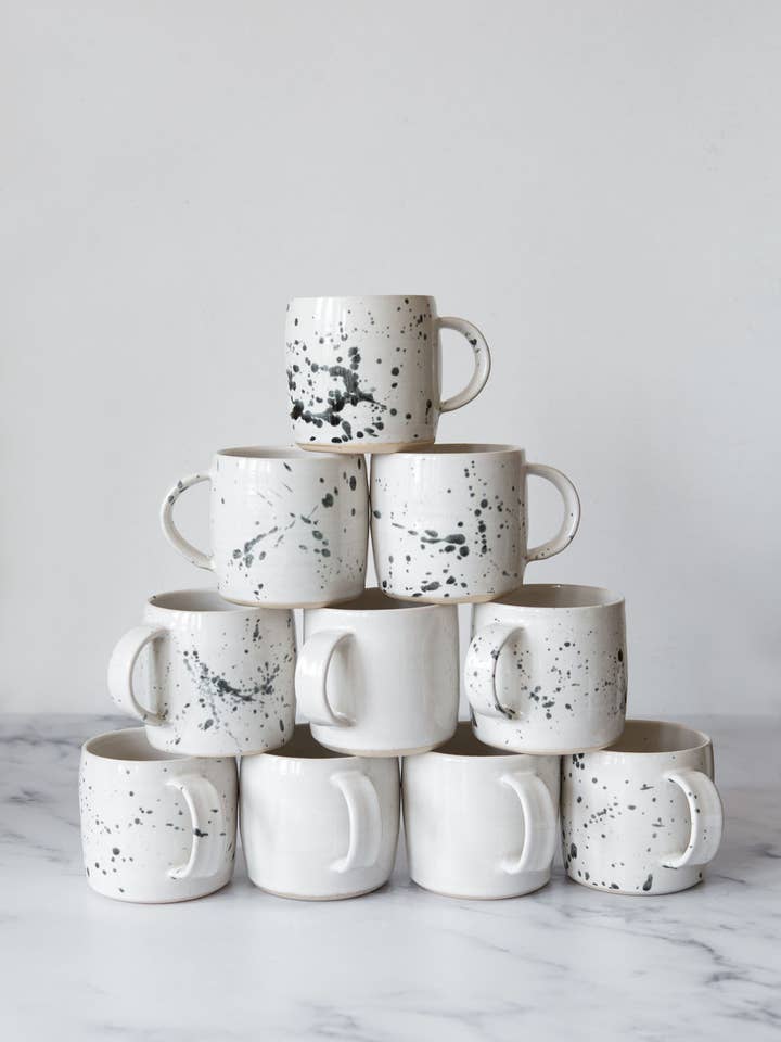 Square Mug for wholesale by Clod & Pebble