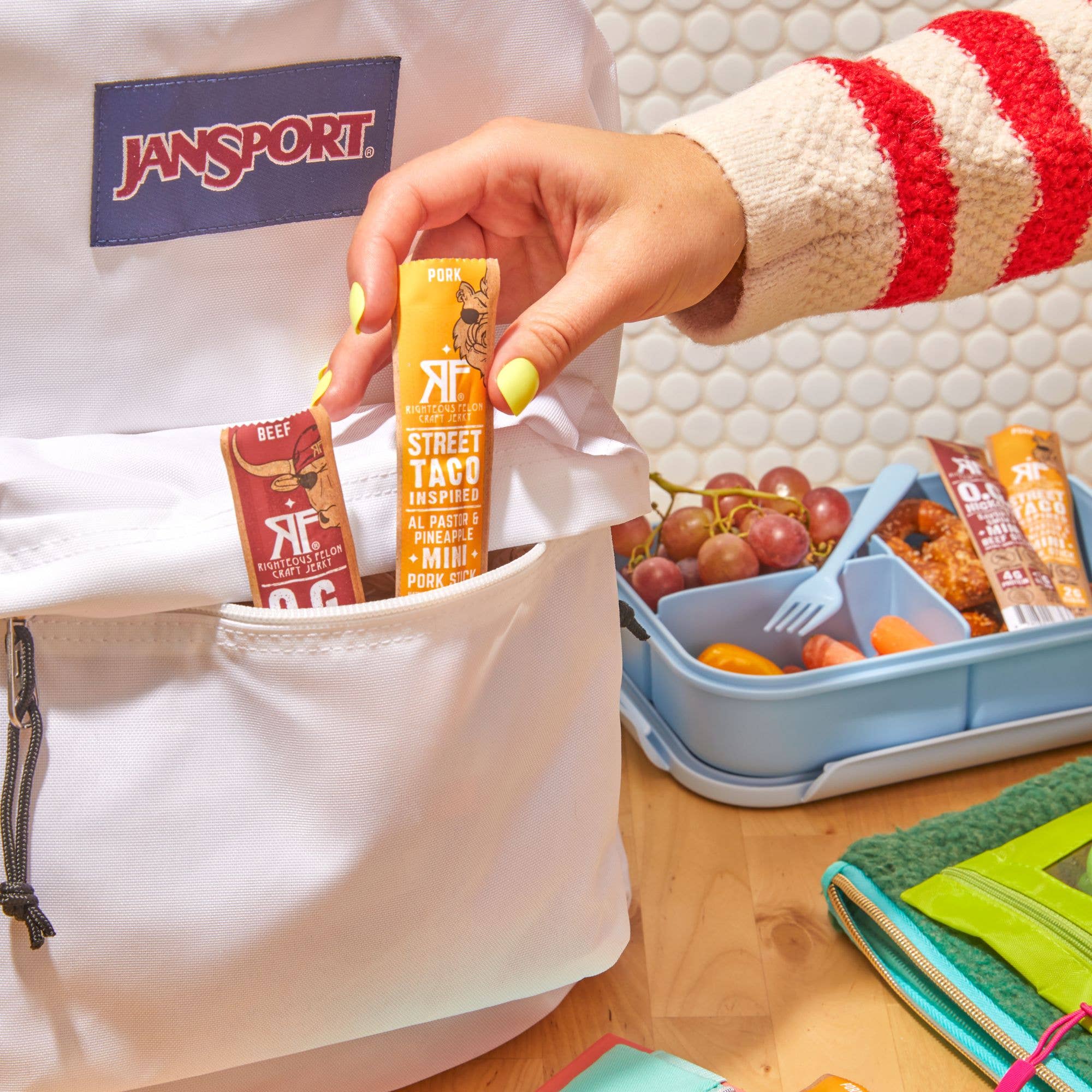 Righteous Felon Craft Jerky - Wholesale Jerky - MINI O.G. Hickory Beef Stick .5oz (24ct)2