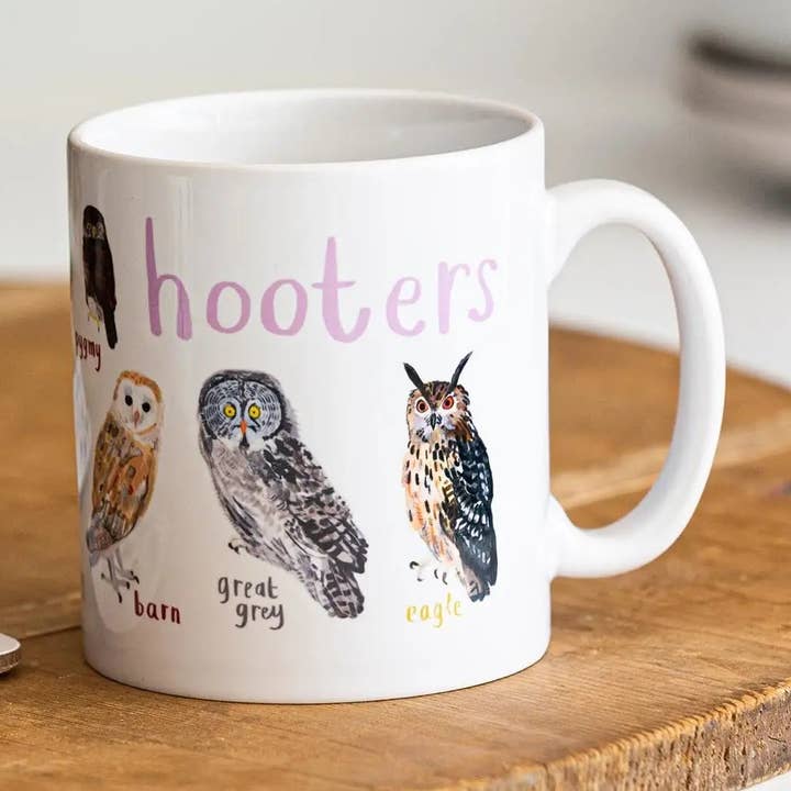 Fly Paper Products - Wholesale Coffee Mug - Hooters Bird Pun Owl Fowl Language Coffee or Tea Mug0
