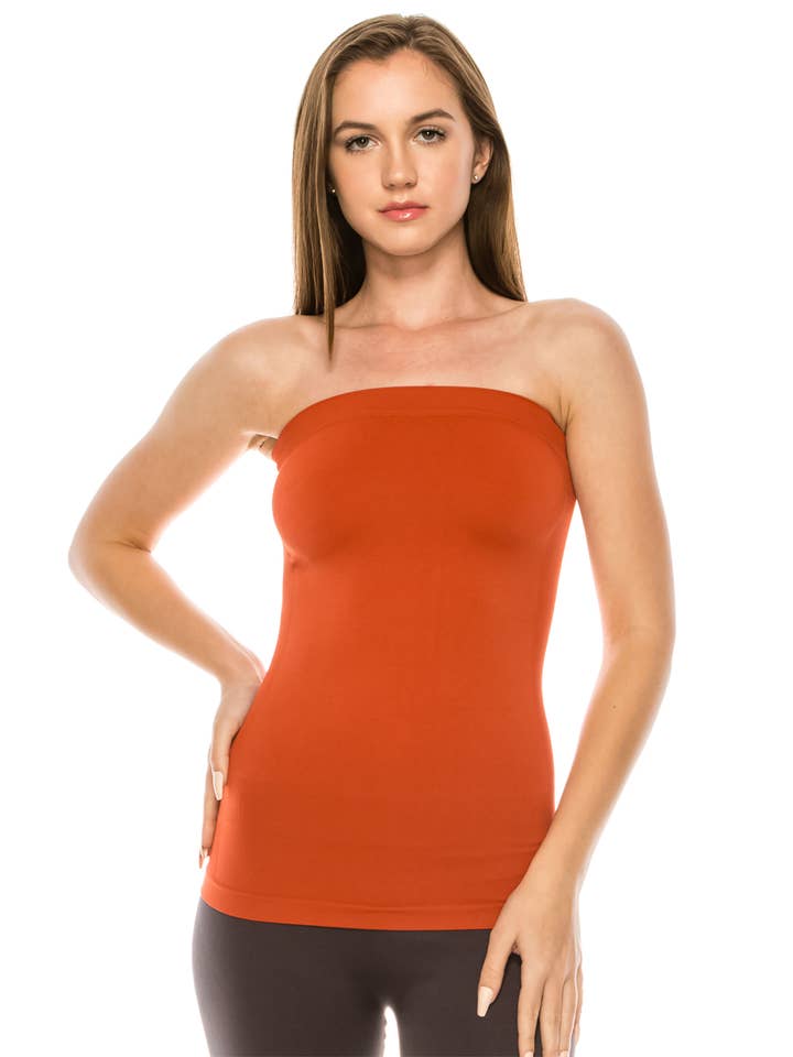 KurveShop – Engroshandel Bustier - Dame – Kurve Lang Bandeau Tube Top, UV beskyttende stof