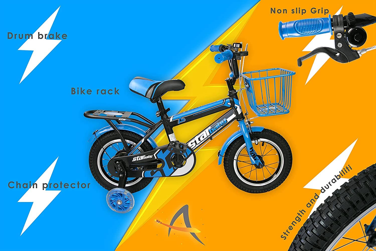 Airel - Wholesale Bike/Scooter - Kids - Airel Children's Bicycles for Boys and Girls1