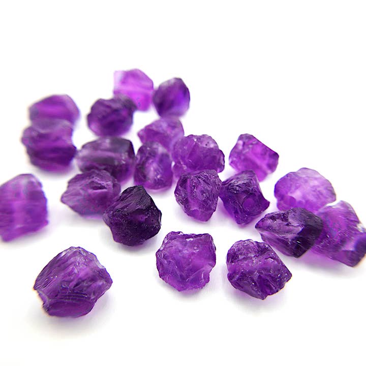 Amethyst Natural Gemstone Beads • Natural Stone for Jewelry for wholesale by UBNY Collection
