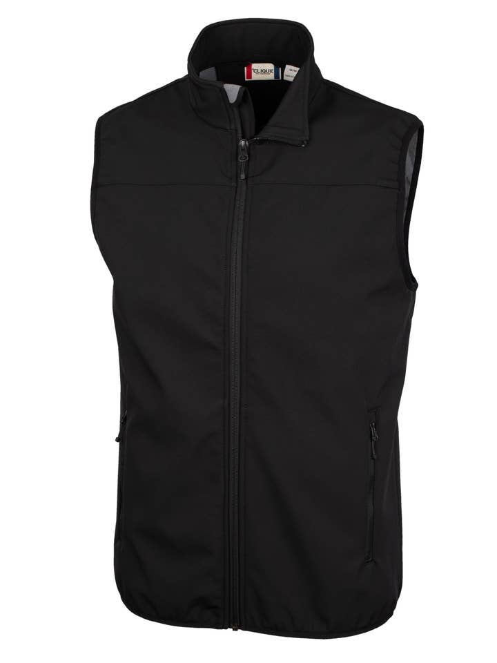 Clique Trail Softshell Vest for wholesale by Cutter & Buck