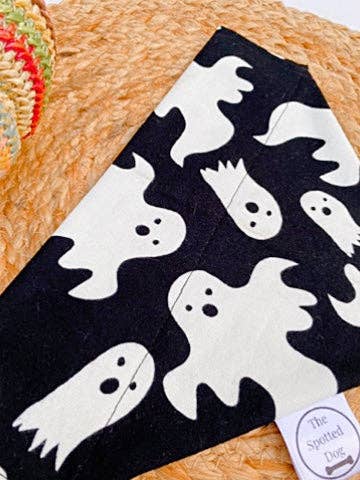 Spotted Dog Co. - Wholesale Pet Bandana - Dog - Ghost Bandana - Glow in the Dark!1