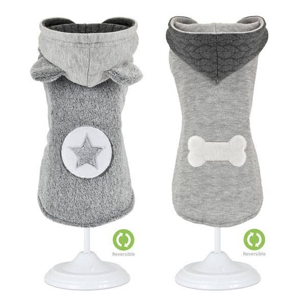 Nayeco Reversible Sweater with Teddy Star Hood 20cm for wholesale by Pets One