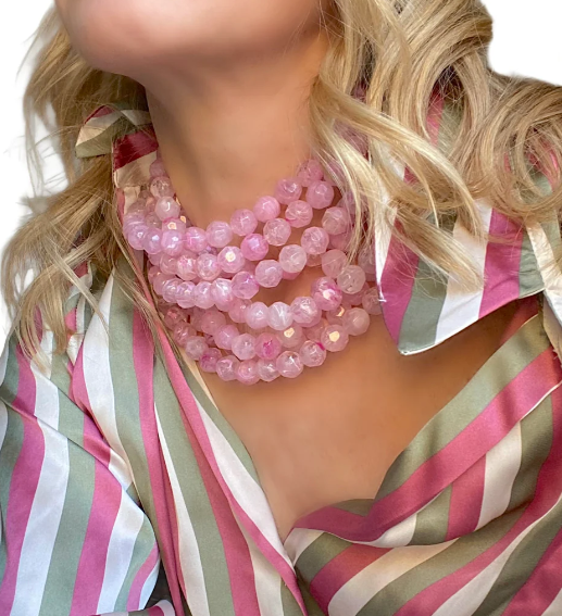 anbfashion - Wholesale Beaded/Pearl Necklace - *BEST* NEW BELLA CHUNKY BEADED LAYERED MAGNETIC NECKLACE 4