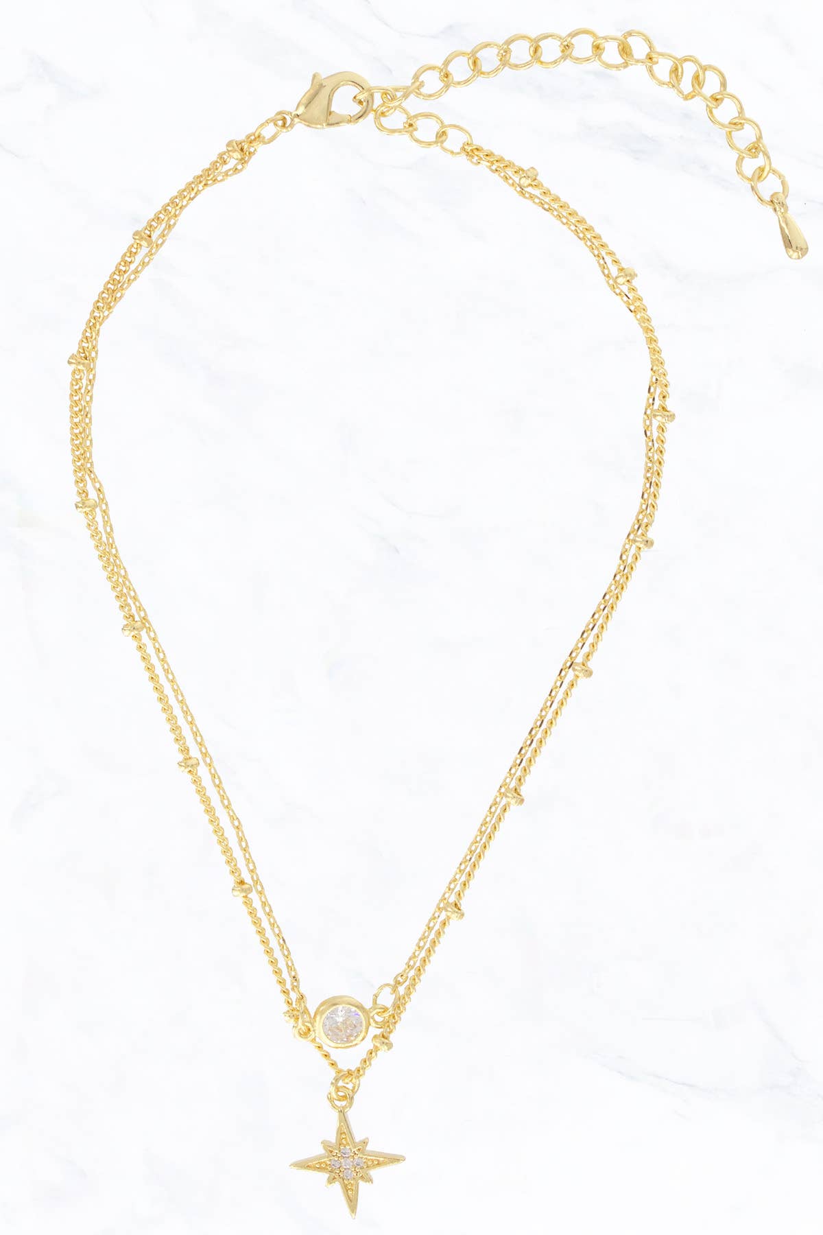 Suzie Q USA - Wholesale Anklet - Starburst, Rhinestone, Layered Anklets0