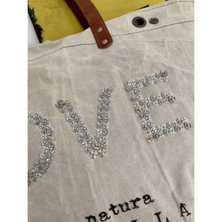 Casa Natura Design SL - Wholesale Beach Bag - Large Rectangular Bag Zipper Leather Handle -PRESTON SKYLAR9