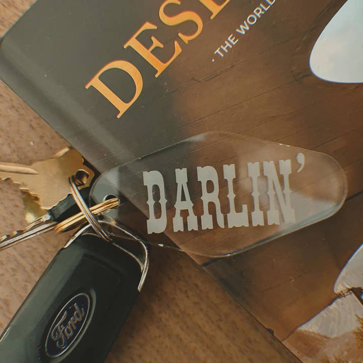 GoneWestDesigns - Wholesale Keychain - Unisex - Darlin' Keychain Western Keychains Western Accessory