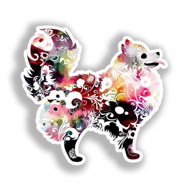 Yoonek Graphics - Wholesale Sticker - Pomeranian Dog Decal Sticker # A017401