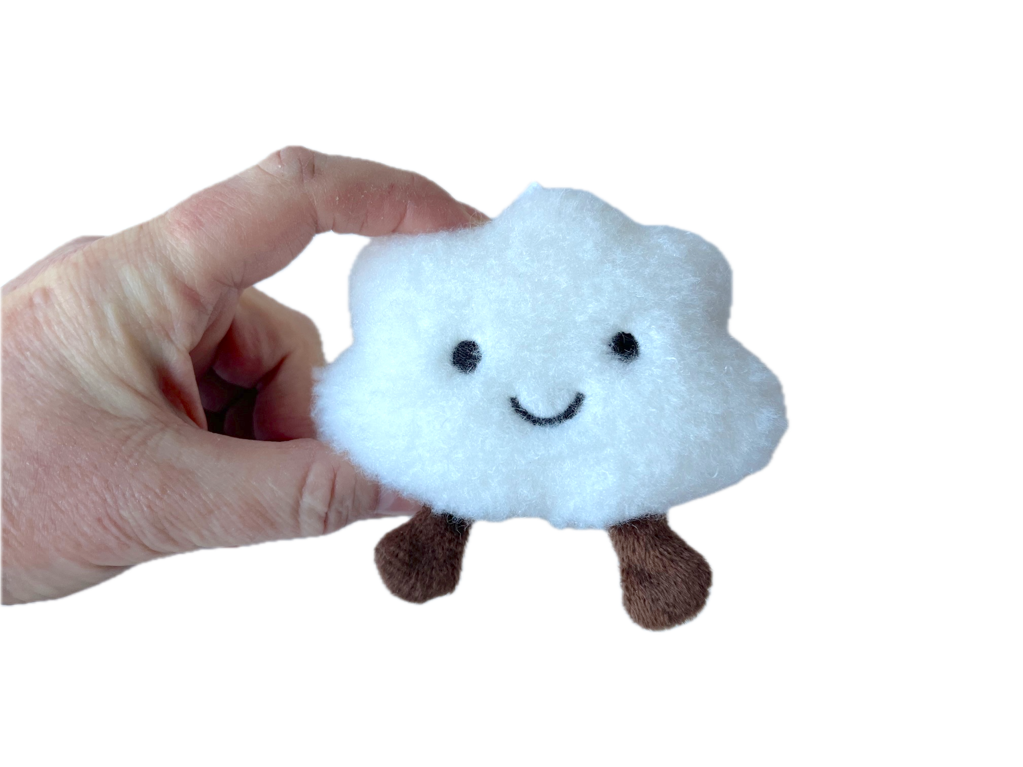 The Gifted Rat - Wholesale Stuffed/Plush Toy - Kids & Baby - Small Plush Cloud Bag Charm Keychain Pocket Friend 3