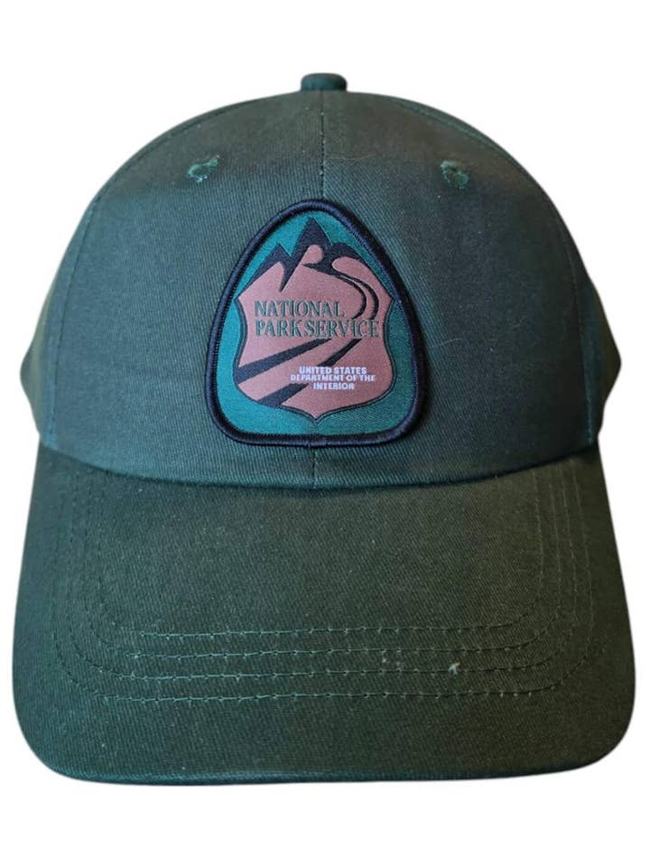 Casquette "Dad Hat" officielle du National Park Service - Casquette en coton réglable brodée - Cadeau des parcs nationaux des États-Unis pour la vente par Moove Headwear