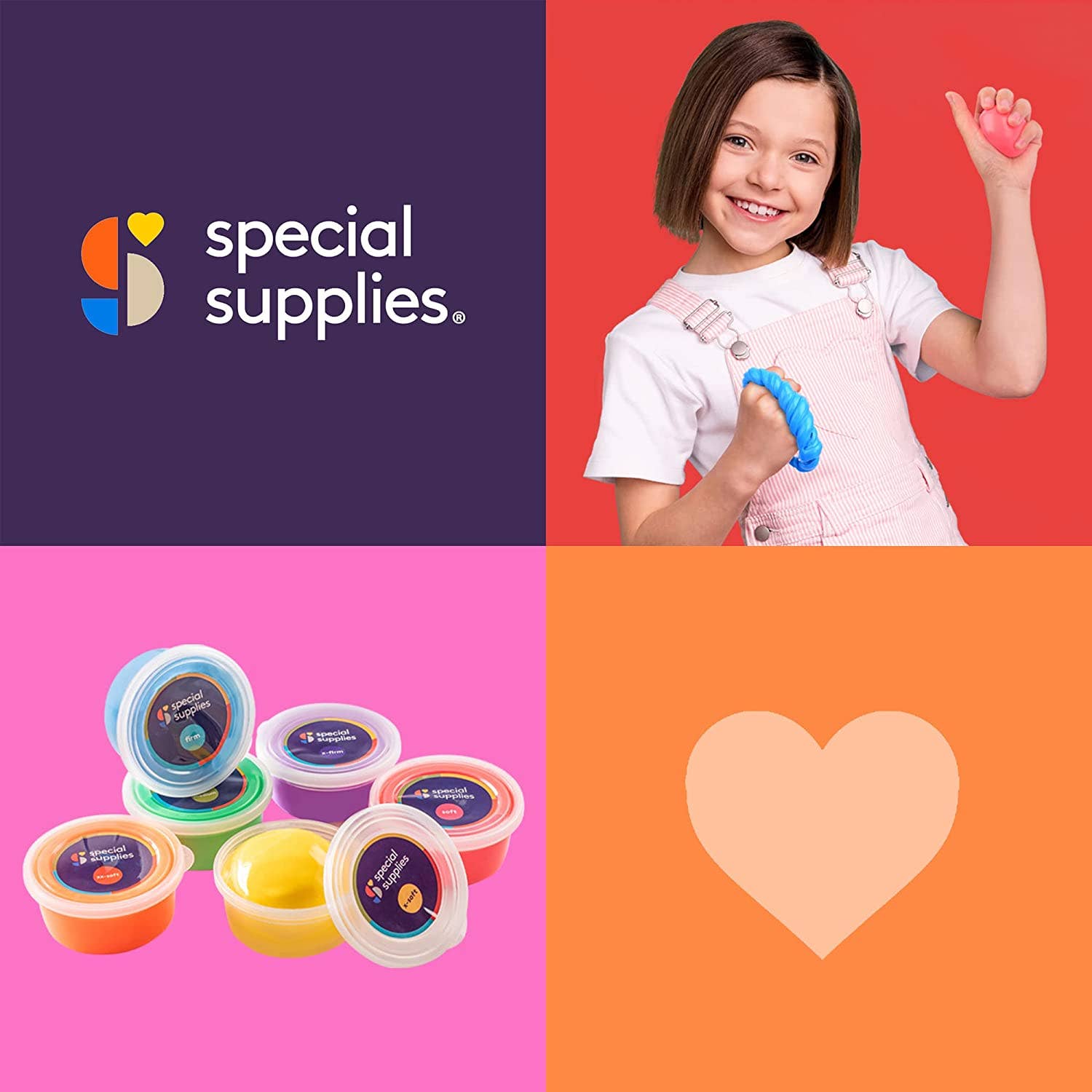 Special Supplies - Wholesale Putty/Slime - Kids - Therapy Putty (Primary Colors): 6 Pack7