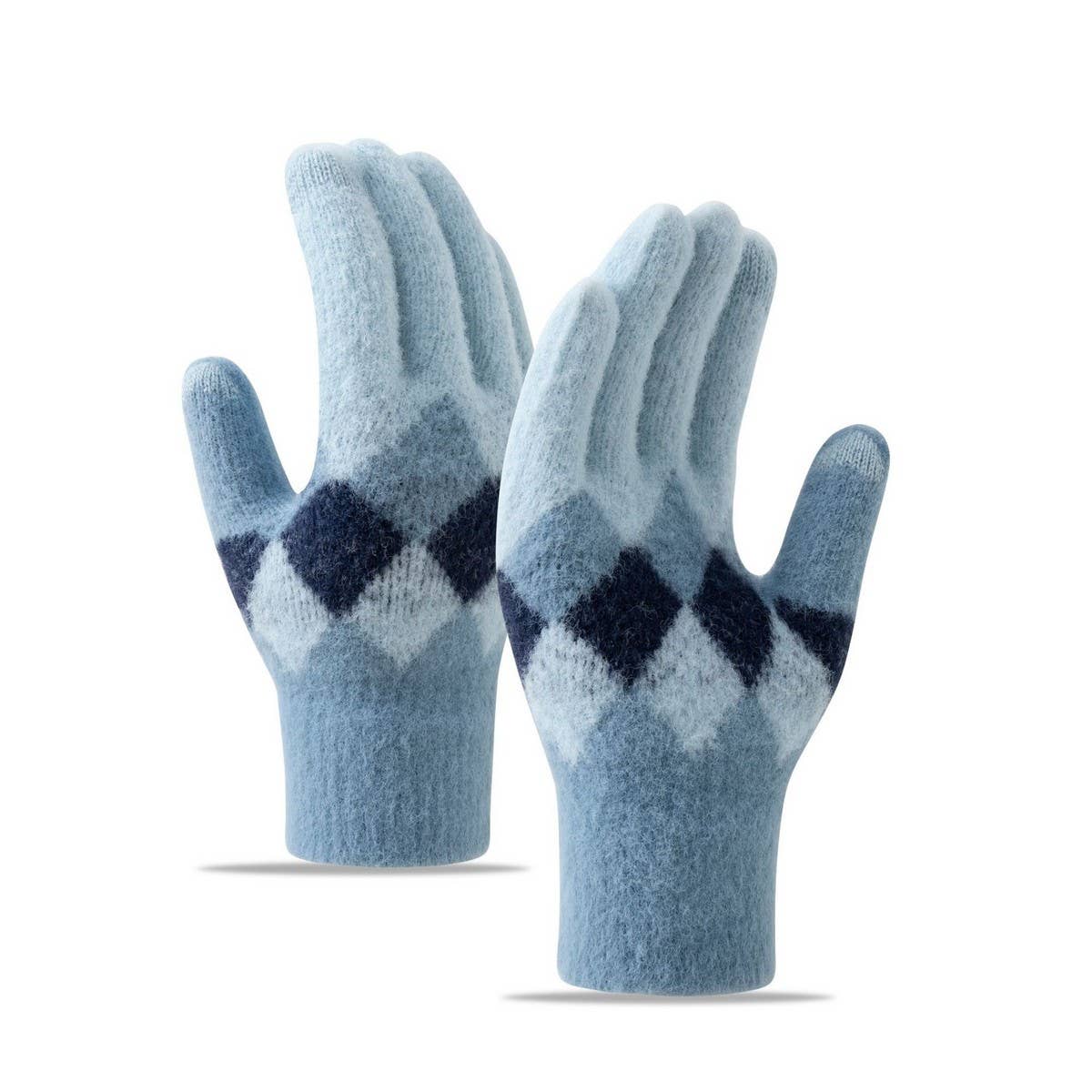 NINEXIS - Wholesale Gloves - Women's - CWAG00557_WOMEN WINTER  KNIT TOUCHSCREEN GLOVES2