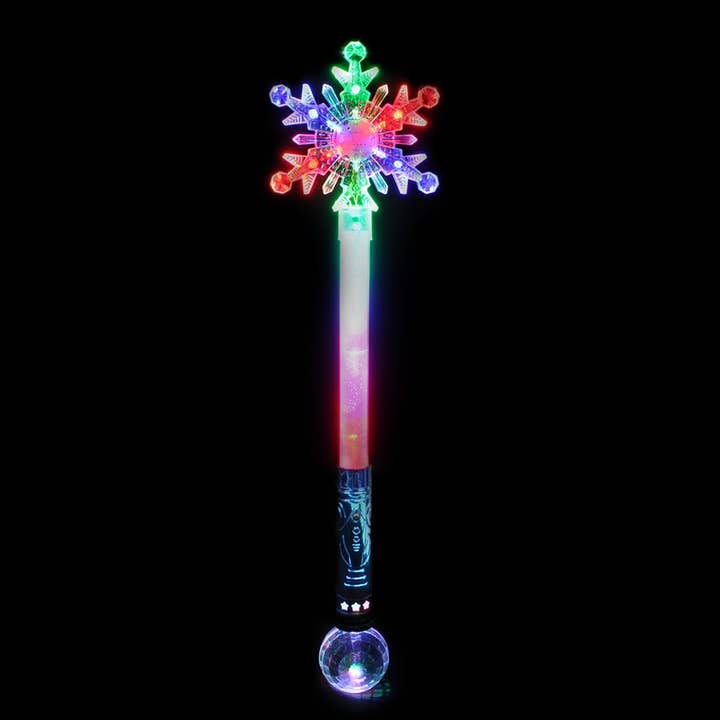21" SNOWFLAKE MAGIC BALL WAND LLB barnleksaker för wholesale av La Luna Bella - Toys