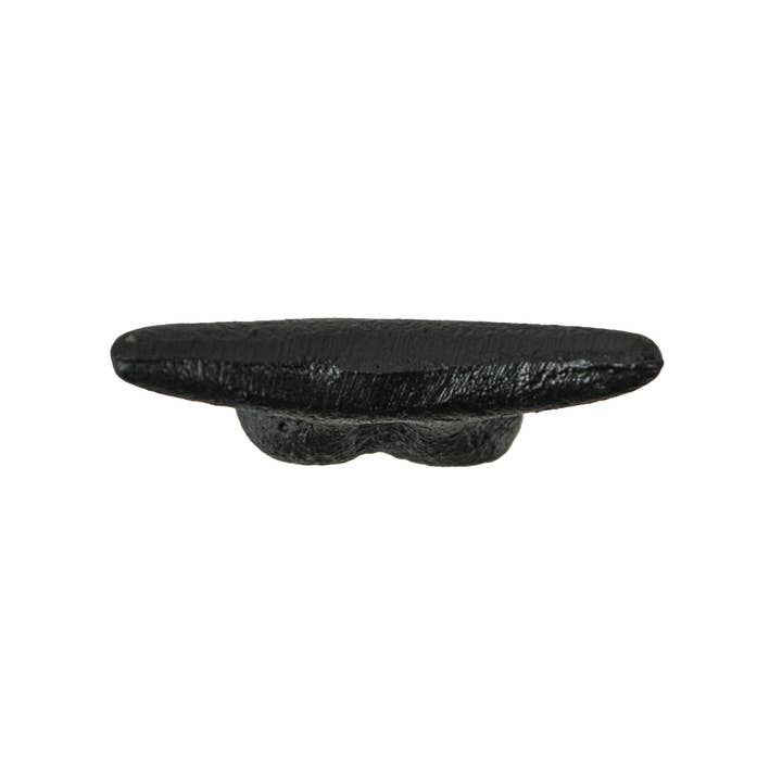 Zeckos - Wholesale Knob/Pull - Cast Iron Black Nautical Cleat Drawer Pulls Set of 6