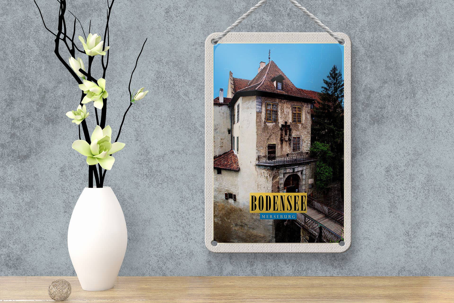 Femer - Wholesale Sign - Tin sign 12x18cm Bodensee Germany Merseburg2