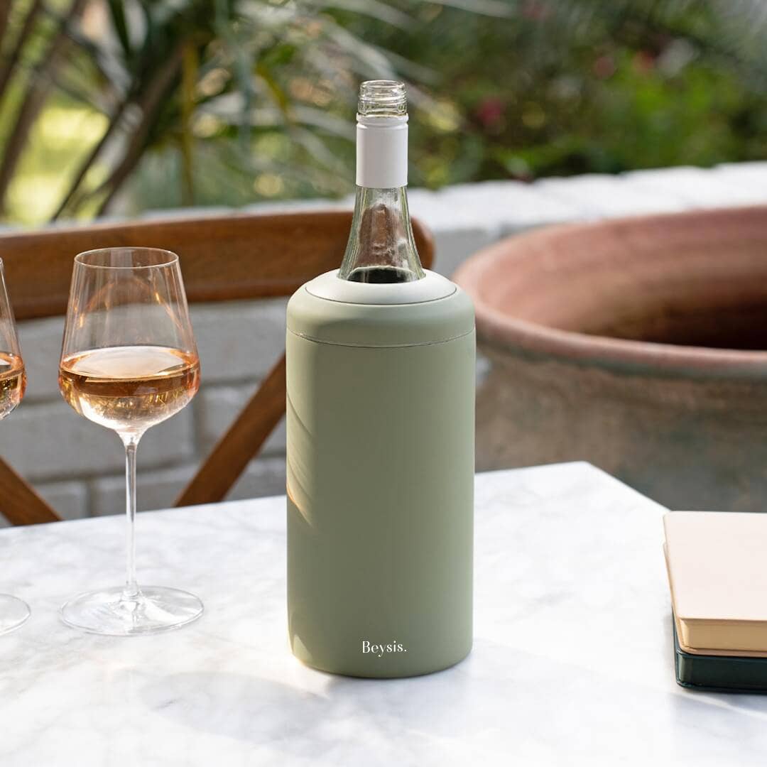 Beysis - Wholesale Wijnemmer - Beysis wijnkoeler van dubbelwandig roestvrij staal voor 750 ml flessen8