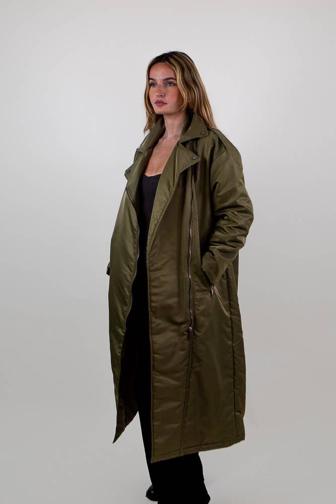 KZELL PARIS - Vendita all'ingrosso Parka - Donna - Trench impermeabile trapuntato6