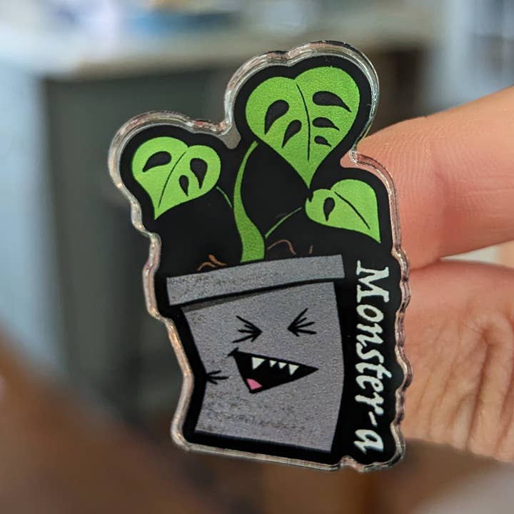 Monster-a Pin for wholesale by femmepossum