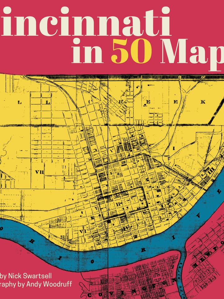 Cincinnati in 50 Maps for wholesale by Arcadia Publishing