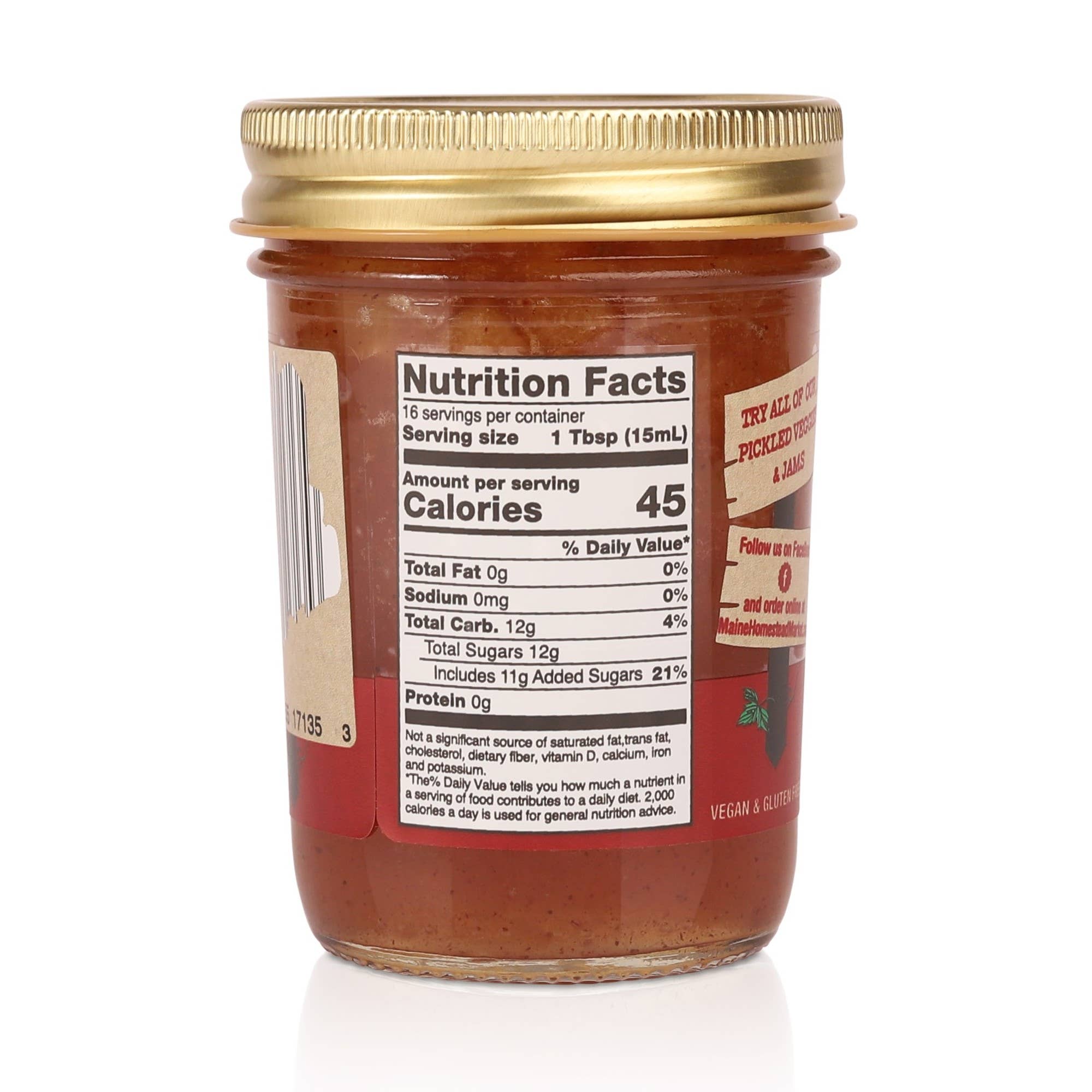 Maine Homestead Inc - Wholesale Jam/Jelly - Apple Pie Jam2