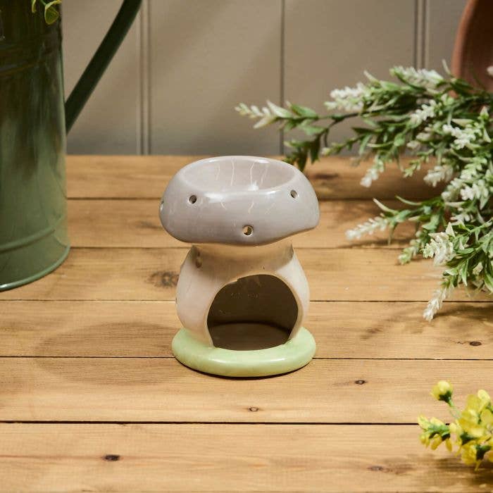 Langs - Wholesale Wax Warmer - Mushroom Ceramic House Wax Melt Burner1