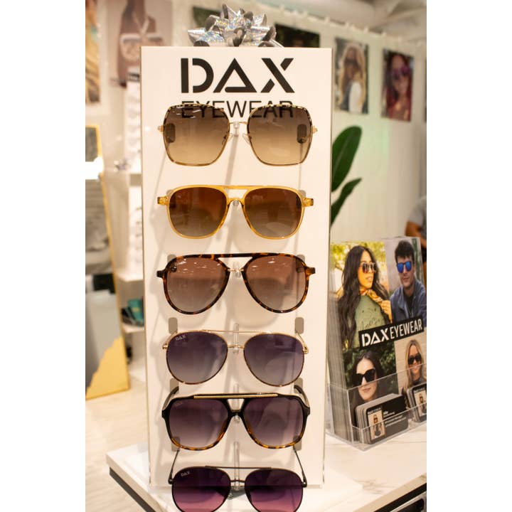 DAX Eyewear - Wholesale Sunglasses - Women's - DAX Spinning Sunglasses Stand - Stand Only2