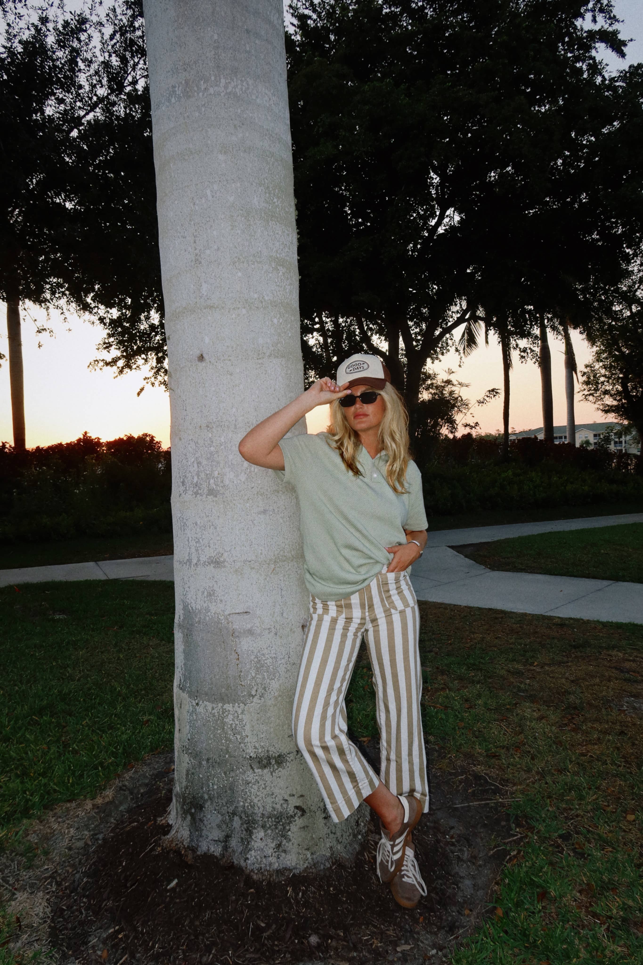 Good Days - Wholesale Polo - Unisex - Harbor Knit Polo - Sage3