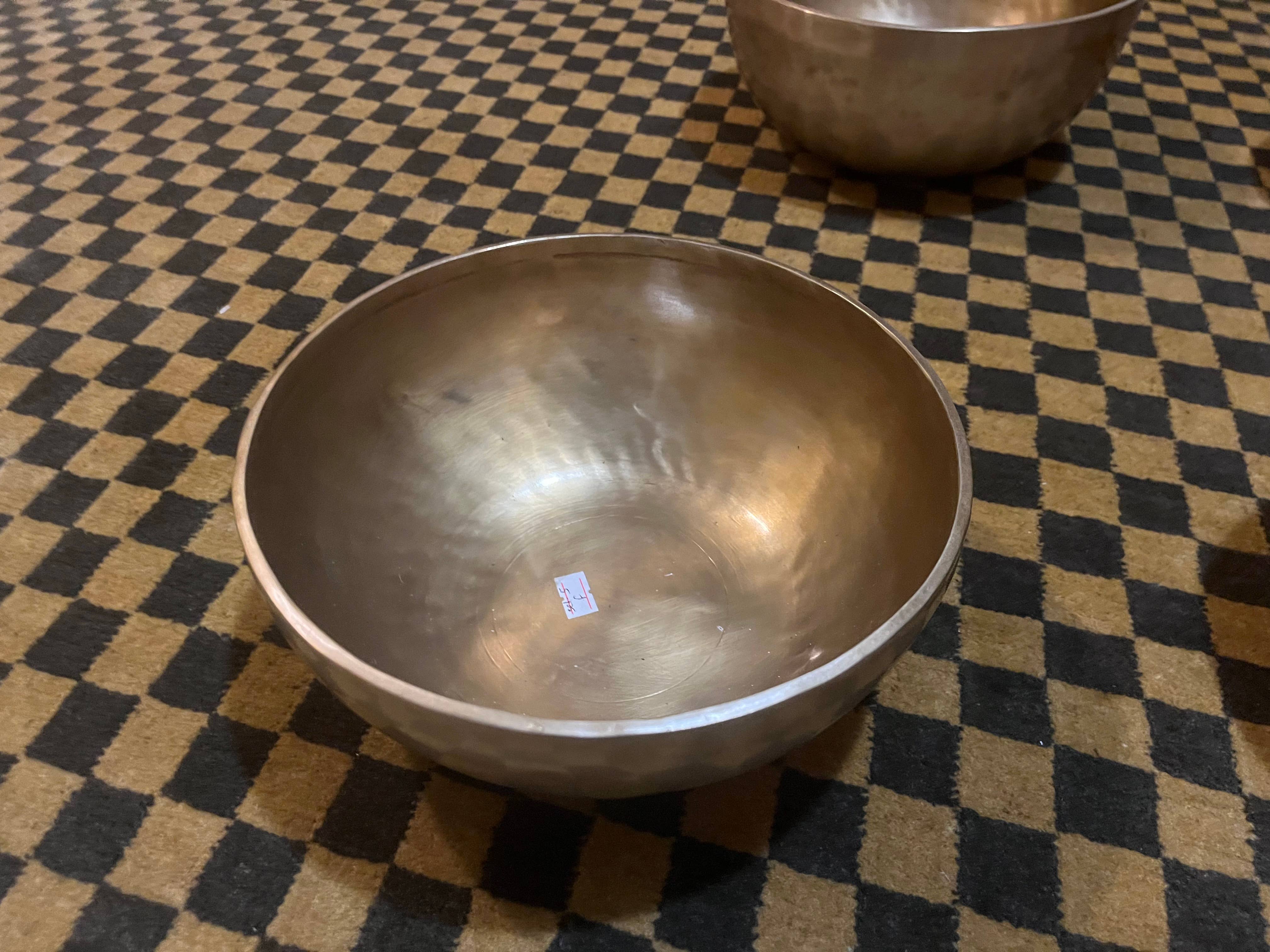 Heritage good Nepal - Wholesale Meditatie benodigdheden - Professioneel gestemde handgesmede klankschaal set van zeven3