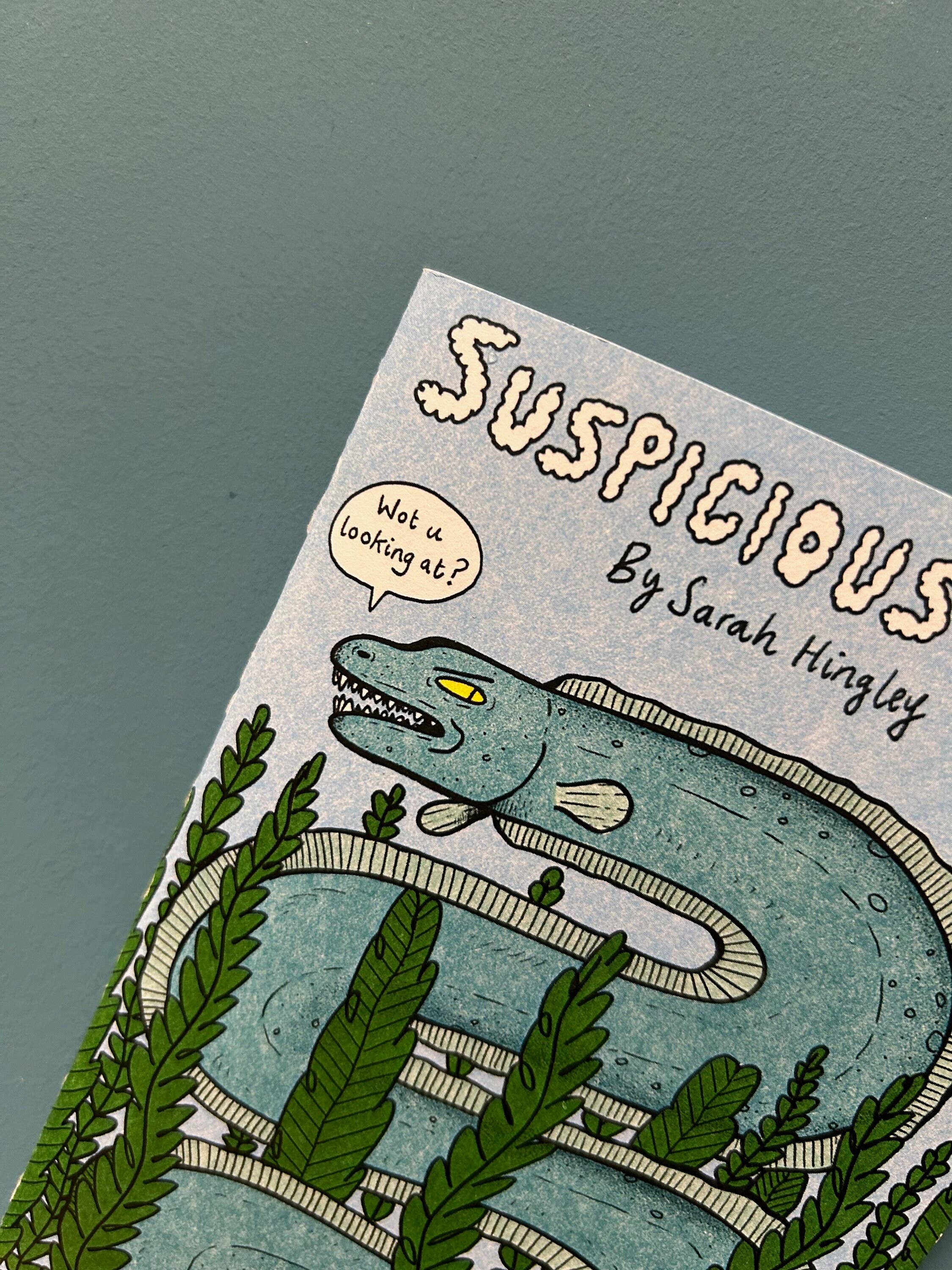 2B Or Not 2B - Wholesale Comic Book - Suspicious Fish Sazzsquatch Undersea Comic Zine A68