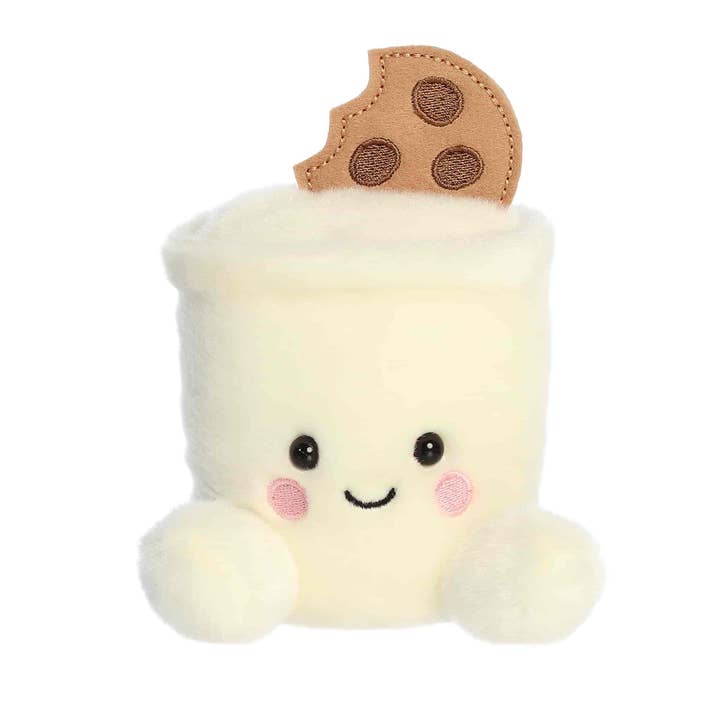 5" Plush Milk & Cookies Palm Pals Stuffed Animal for wholesale by The Honey Den