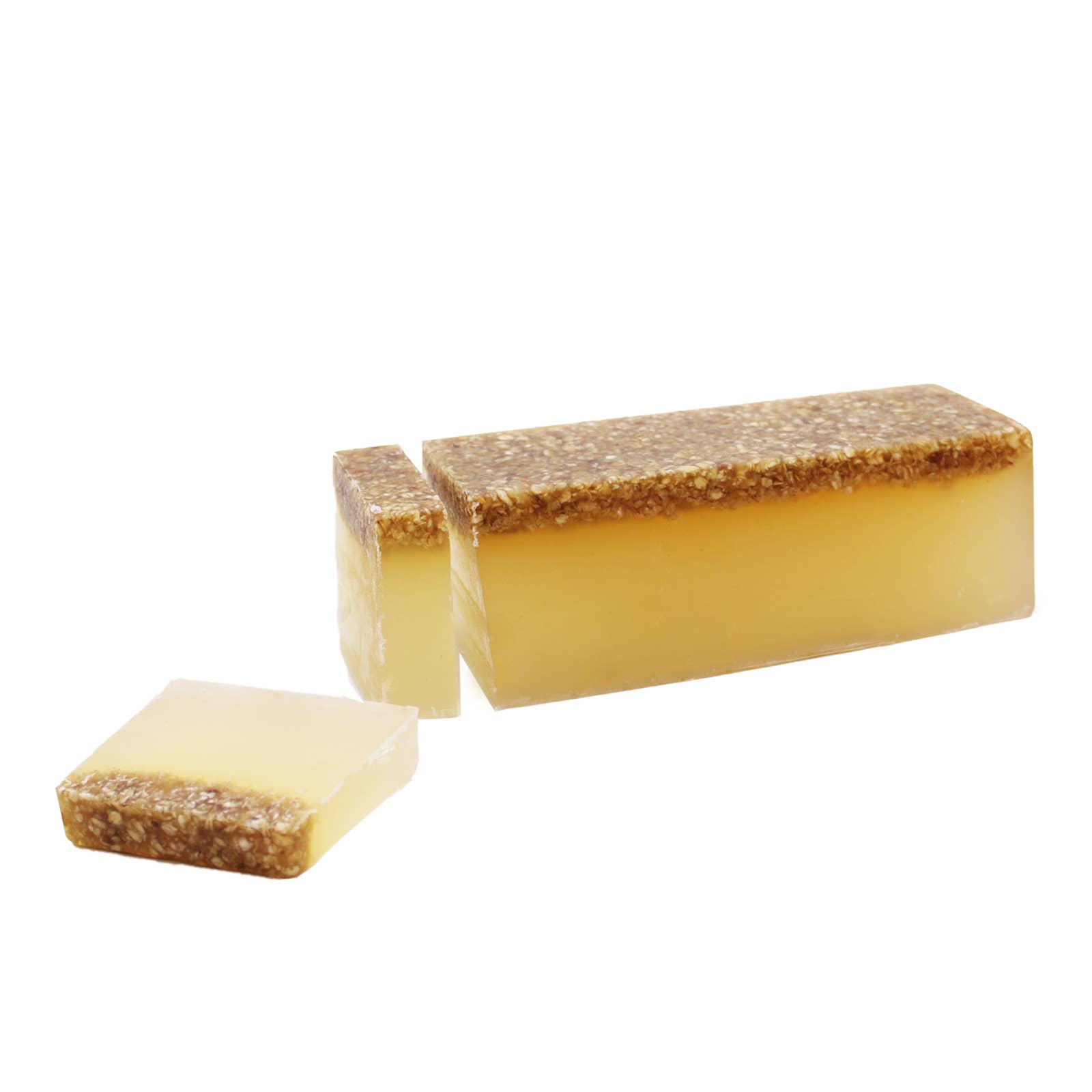 AW Aromatics Limited – wholesale Bar Soap – Honey & Oatmeal  Soap Loaf - White Label1