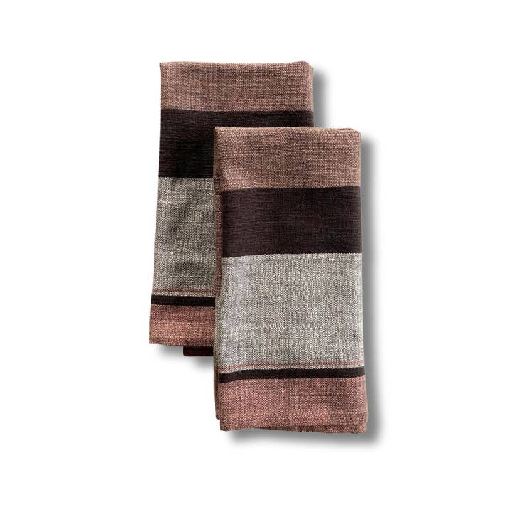 Sabahar - Wholesale Dinner & Cloth Napkin - Dalol Handwoven Ethiopian Cotton Napkins | Set of 27