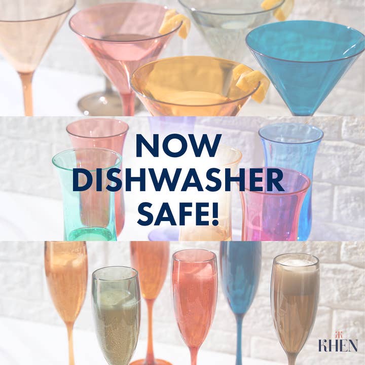 The Wine Savant / Khen Glassware – wholesale Wine glass – Acrylic Unbreakable Stemmed Plastic Wine Glasses | Set of 42