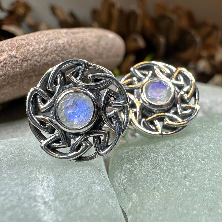 Alfiva Celtic Post Earrings for wholesale by Celtic Crystal Designs Jewelry & Gifts