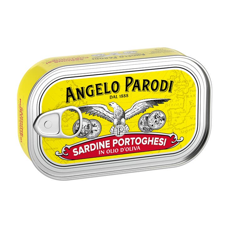 Angelo Parodi Portuguese Sardines in Olive Oil for wholesale by International Loft