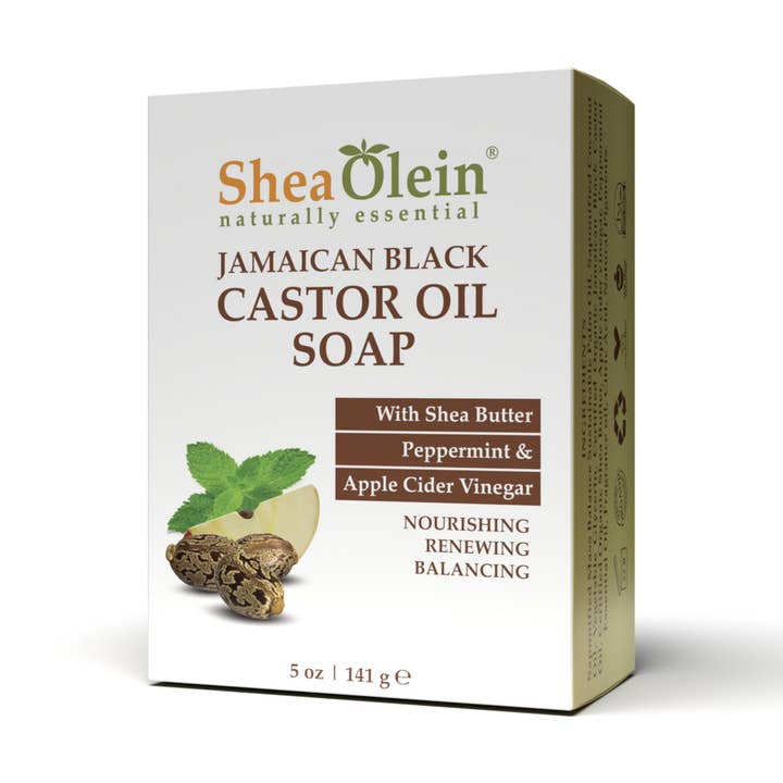 Shea Olein Jamaican Black Castor Oil Bar Soap - 141g | Nourish, Hydrate & Restore Naturally for wholesale by HA Fragrances