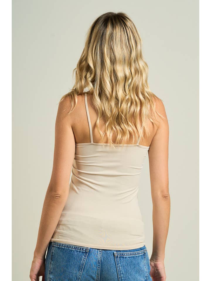 ANWND - Wholesale Tank Top - Women's - S55523-Essential Spaghetti Strap Cami5